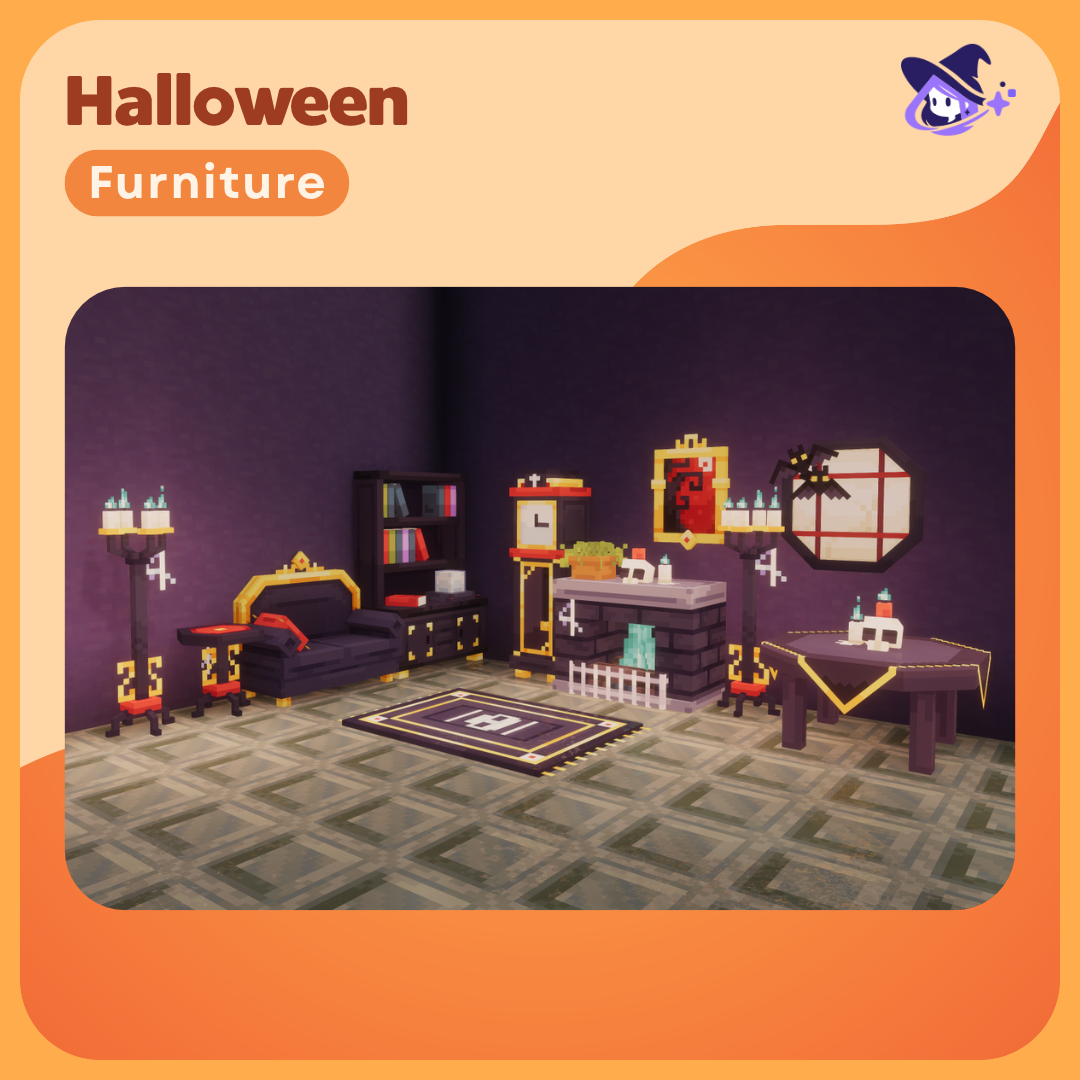 Furniture |Halloween 2026 [Dyeable] | Erocavontic Store